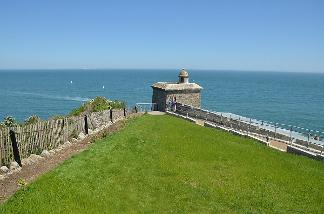 26 05 12_1299.JPG - DURLSTON HEAD, DORSET - 26.5.12 - START OF THE JURASSIC COASTINE WALK TO EXETER